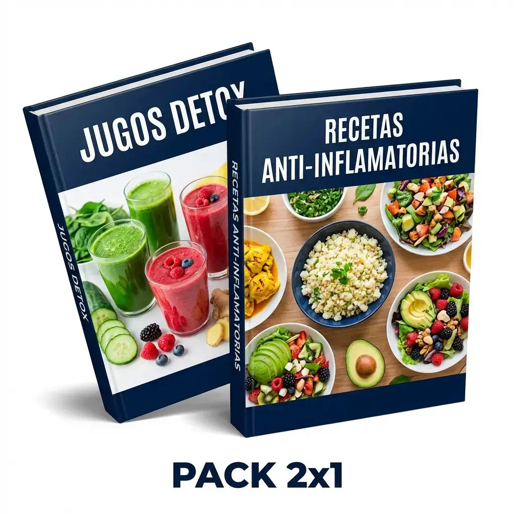 2x1 PACK RESET CORPORAL: Desintoxica y Desinflama tu cuerpo al 100%