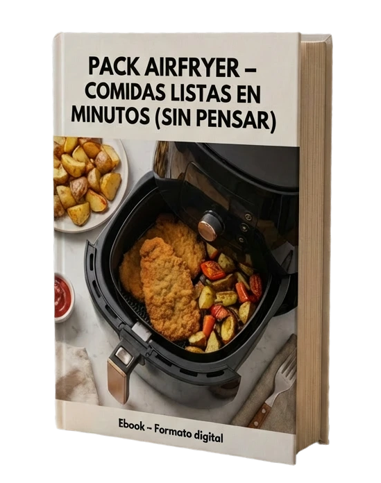 Pack Airfryer - Comidas listas en minutos