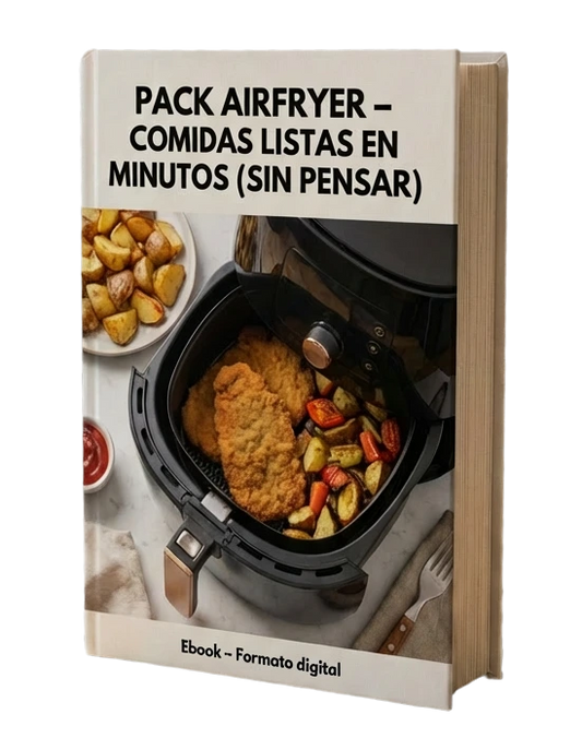 Pack Airfryer - Comidas listas en minutos
