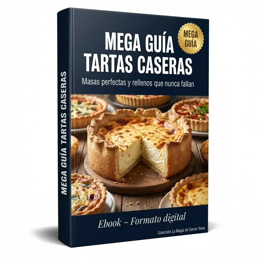 MEGA GUÍA TARTAS CASERAS: Masas perfectas y rellenos que nunca fallan
