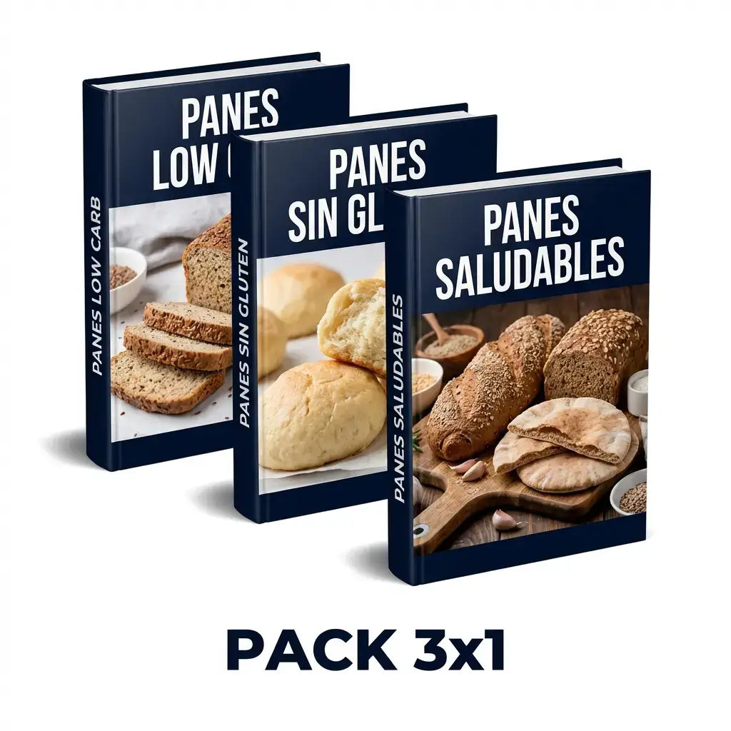 3x1 PACK PANES QUE SÍ SALEN: Caseros, esponjosos y sin culpa