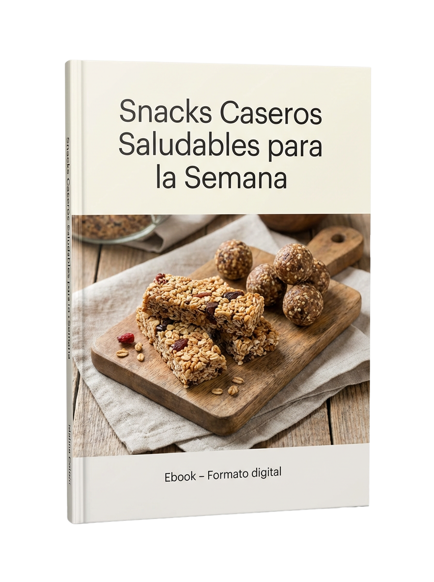 Snacks Caseros Saludables para la Semana