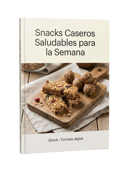 Snacks Caseros Saludables para la Semana